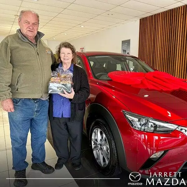 David & Jenny with their brand new CX-3