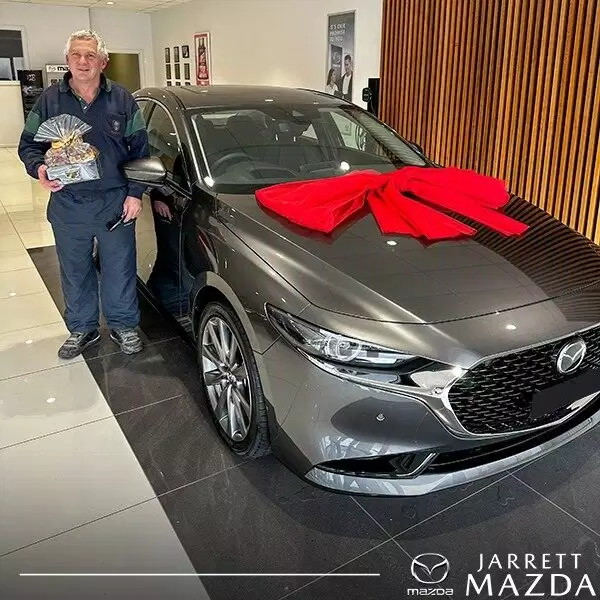 David with his new Mazda3